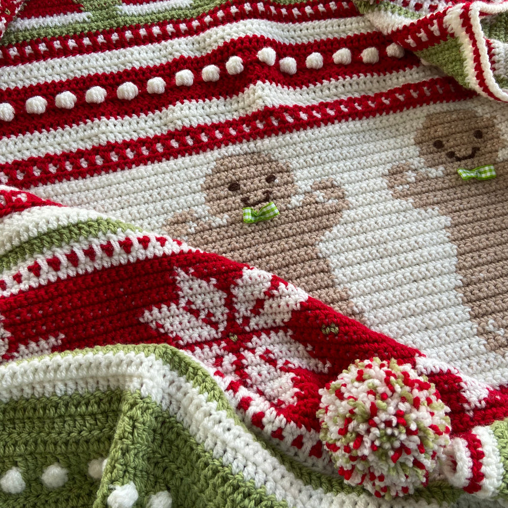 MadeByAnita - "Christmas Eve Wishes” Blanket Yarn Pack