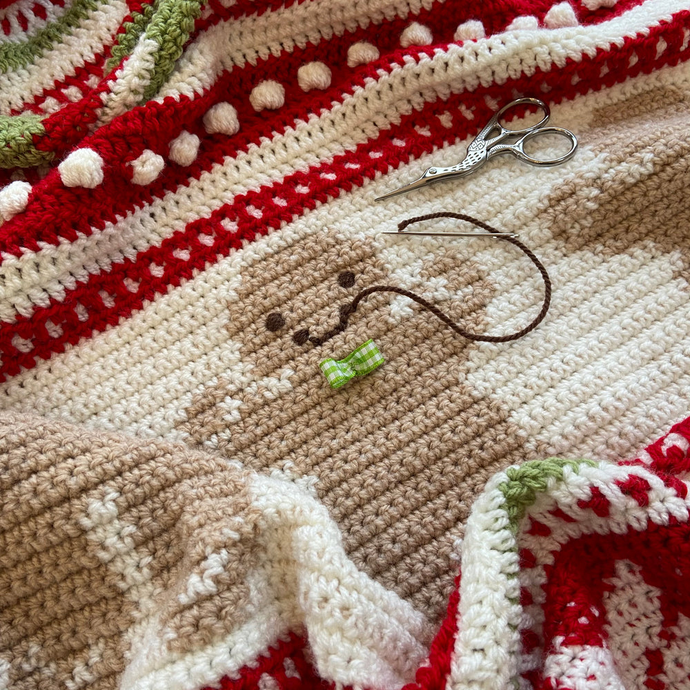 MadeByAnita - "Christmas Eve Wishes” Blanket Yarn Pack